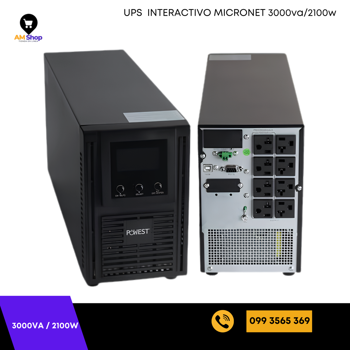 UPS INTERACTIVO MICRONET 3000